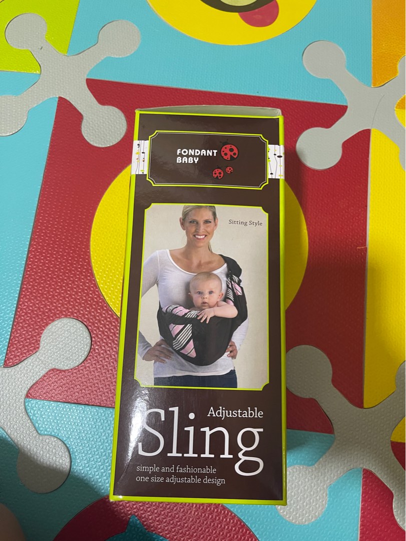 Fondant baby sling