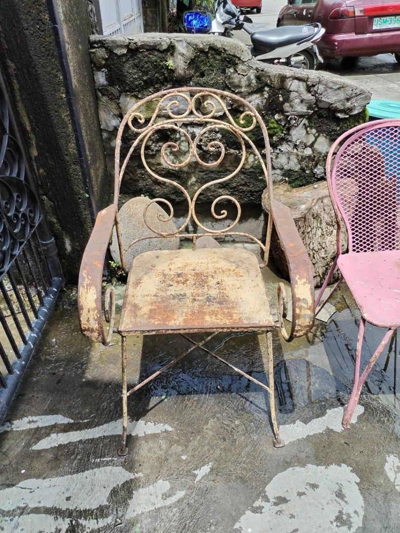 Heavy metal hotsell chairs
