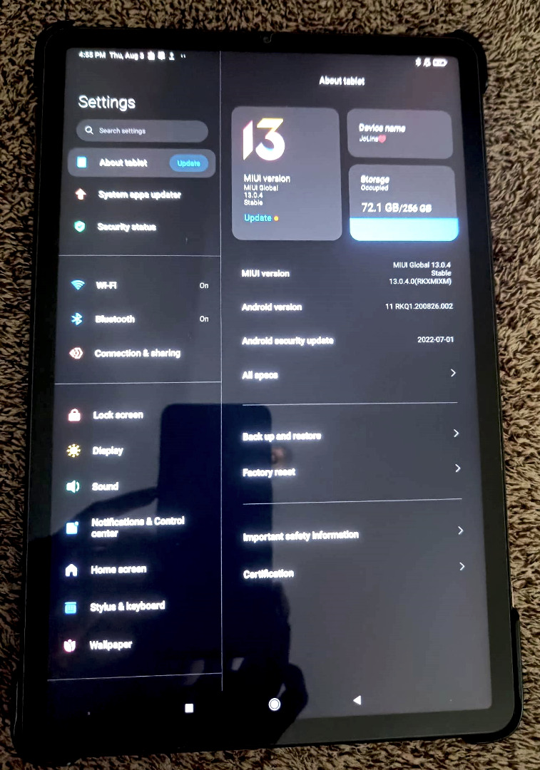 GLOBAL Version Xiaomi Pad 5 Tablet 256GB (21051182G) on Carousell