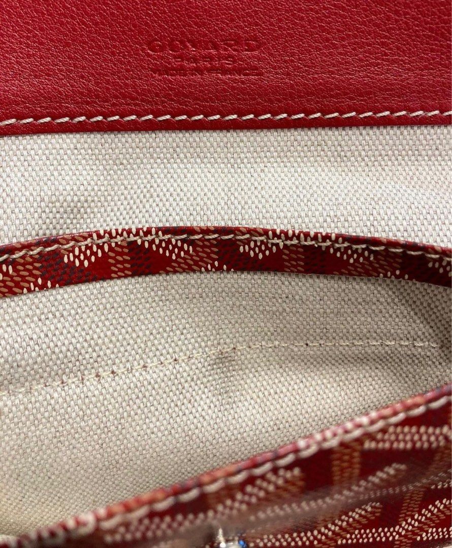Saint-louis tote Goyard Red in Cotton - 36027177