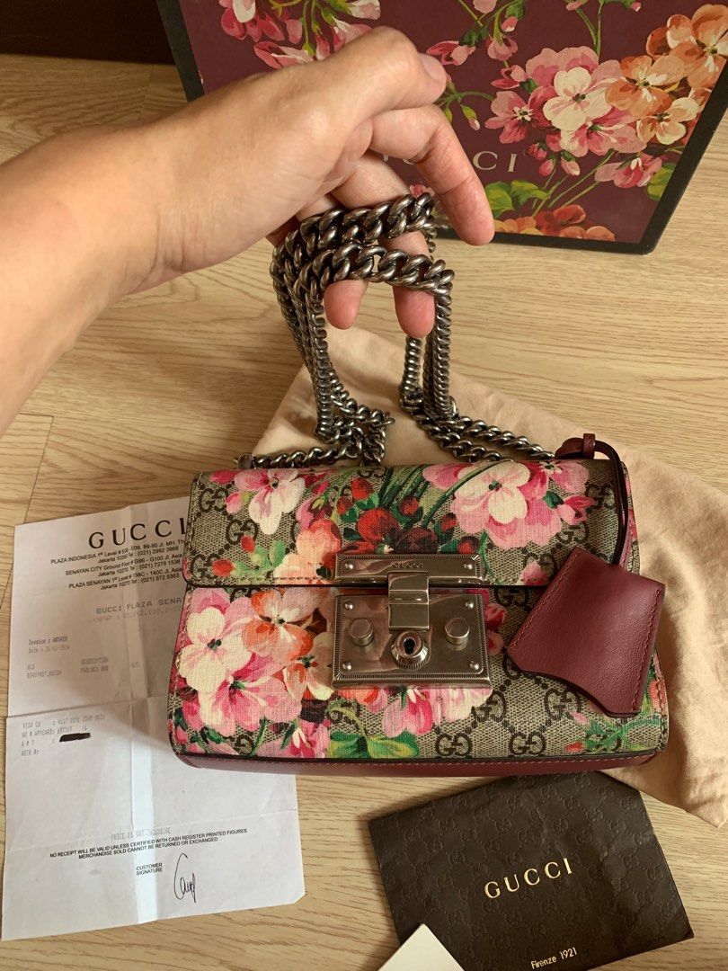 Gucci padlock shop blooms
