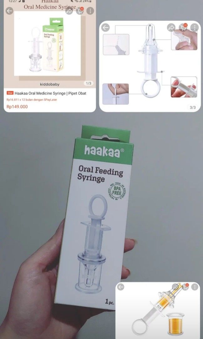 Haakaa Oral Medicine Syringe