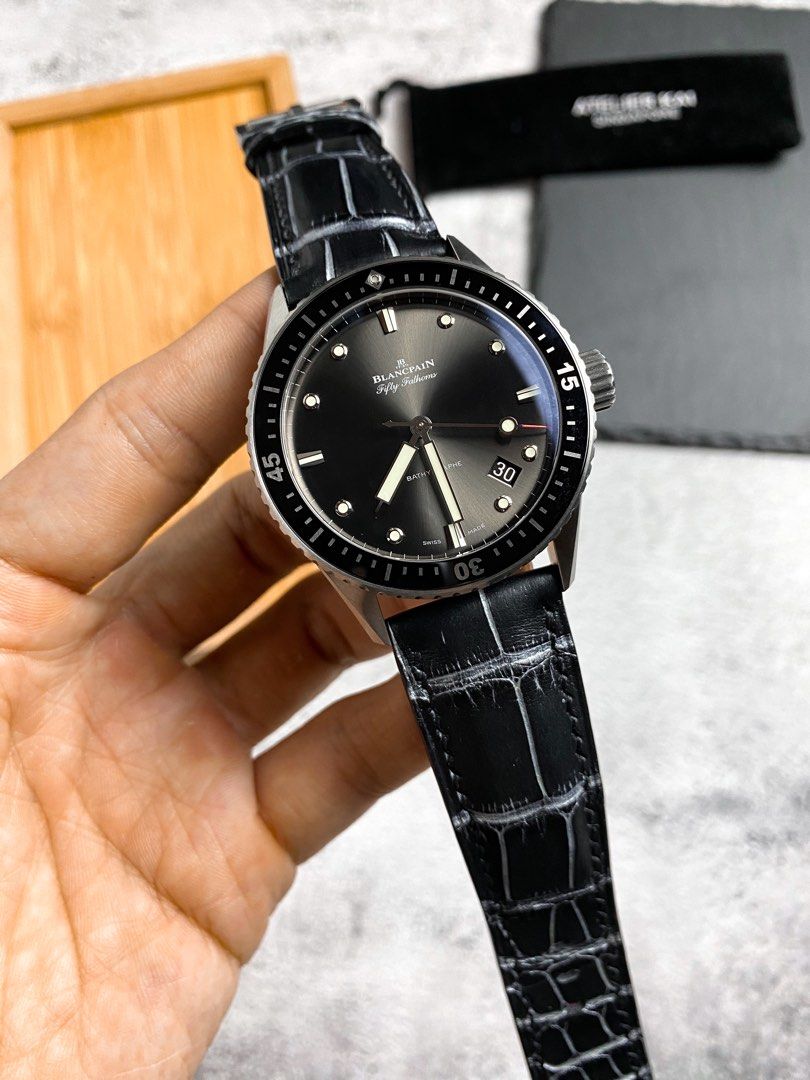 Bathyscaphe Blancpain Straps Blancpain Fifty Fathoms Bathyscaphe