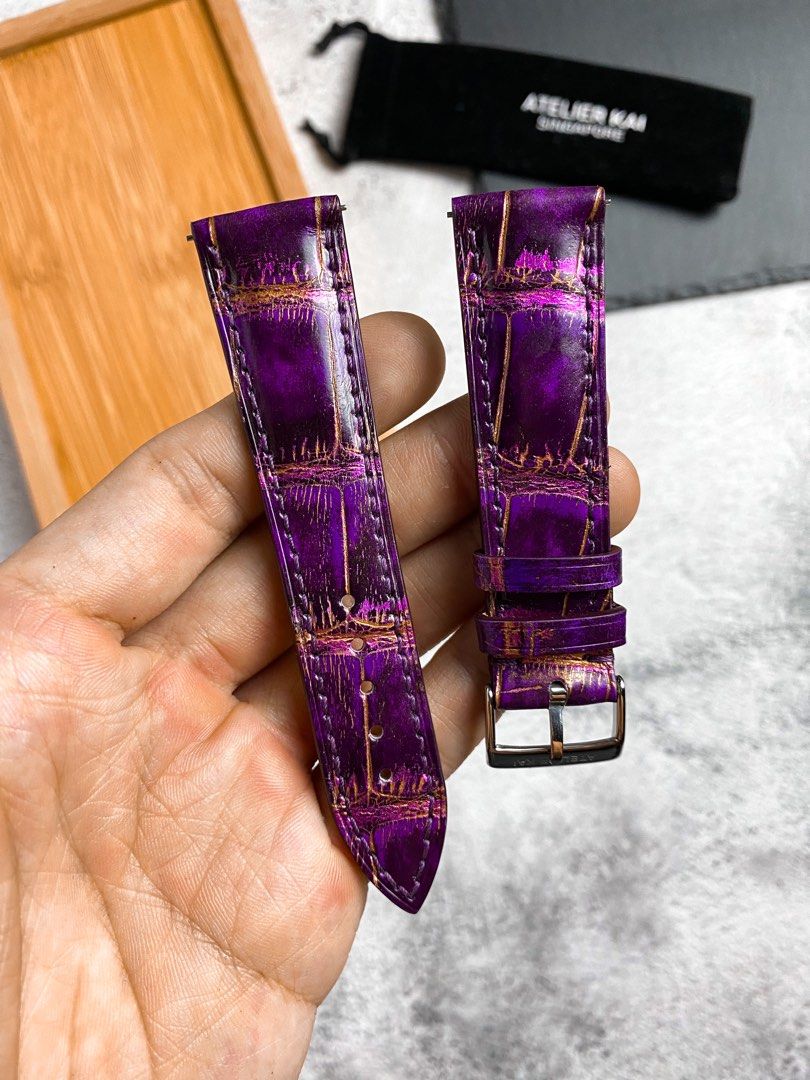 Purple watch hotsell strap