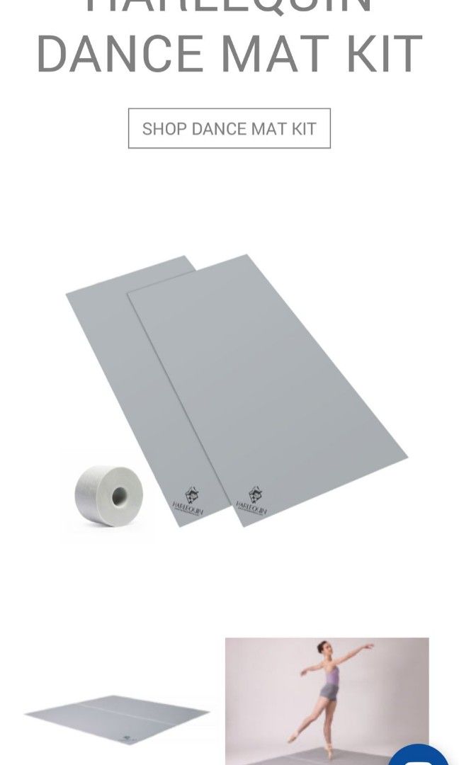 Harlequin dance mat kit 2m X 2m ballet, Sports Equipment, Other Sports