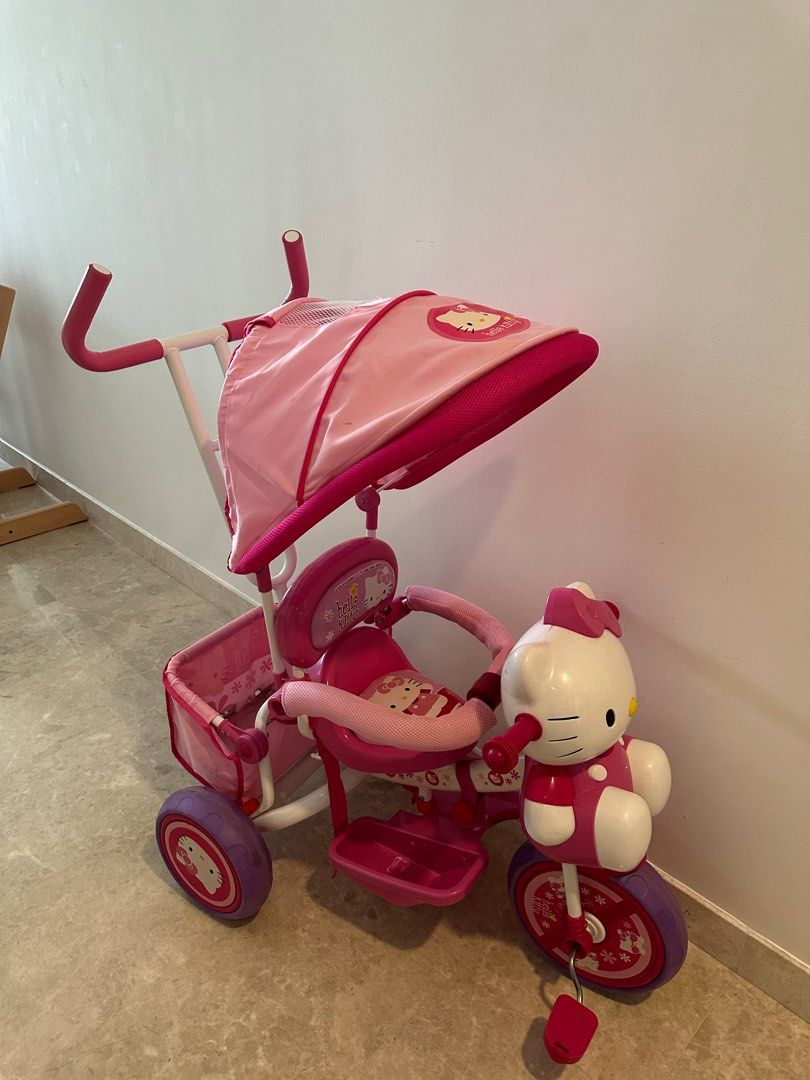 Triciclo champion hello kitty 3 en 1 store