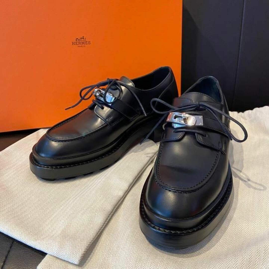 Hermes First Derby, Women's Fashion, Footwear, Loafers on Carousell
