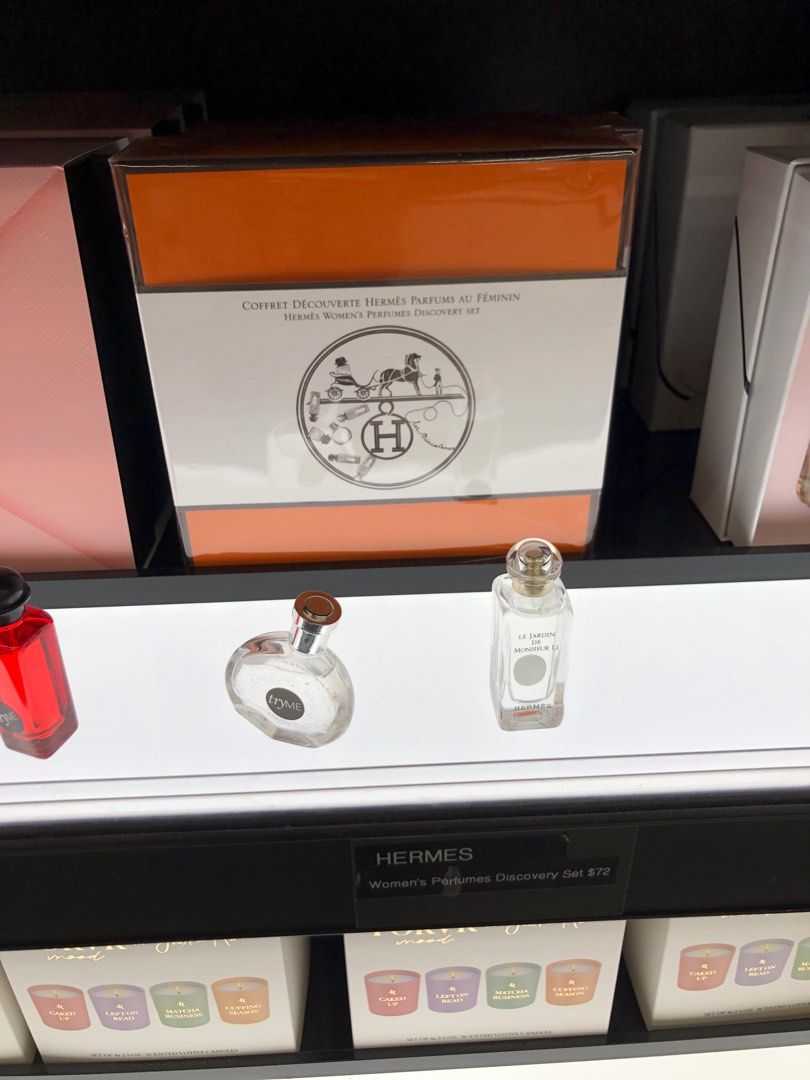 Hermes perfumes discovery set from Sephora, Beauty & Personal Care