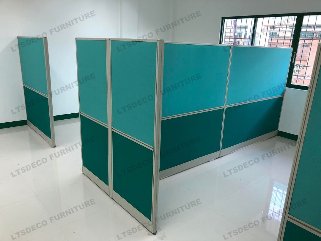 HIGH PANEL WALL DIVIDER OFFICE FURNITURE AND PARTITION on Carousell