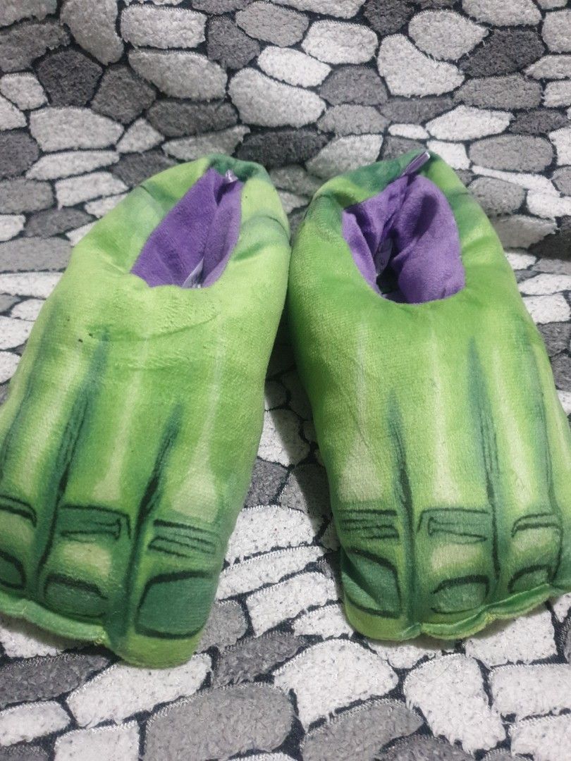 H M Hulk Bedroom Slippers