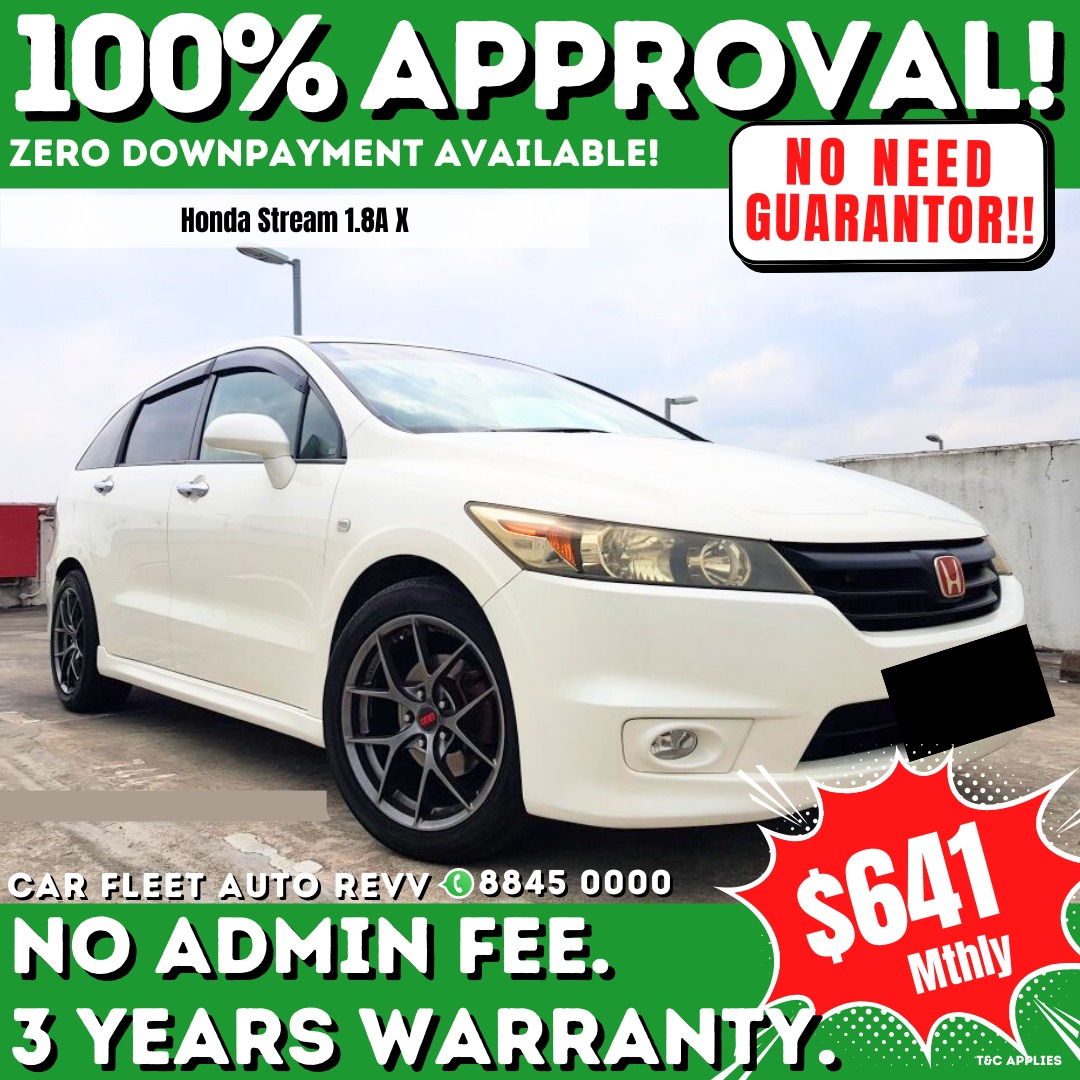 Honda Stream 1.8 X Auto, Cars, Used Cars on Carousell