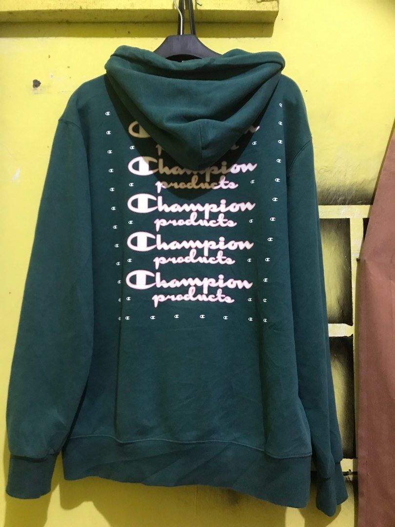Champion neon stacked hoodie online