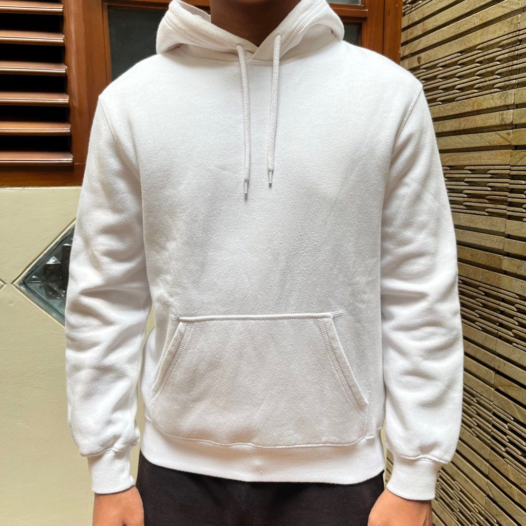 Hoodie h&m putih hotsell