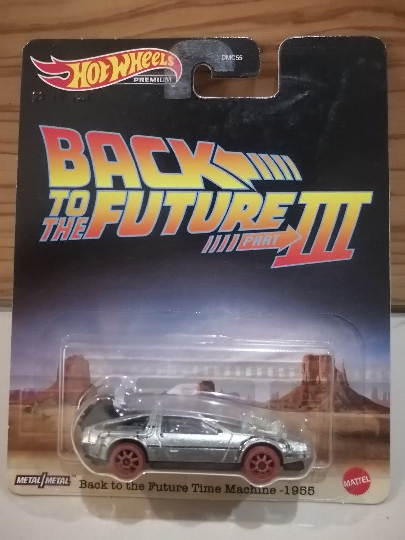Hot Wheels Replica Entertainment Back to the Future Part III Back