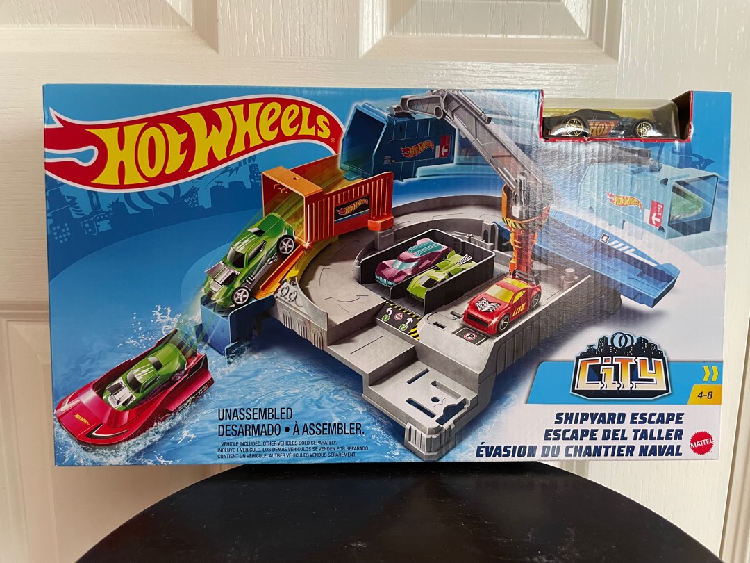 Hot wheels discount city shipyard escape