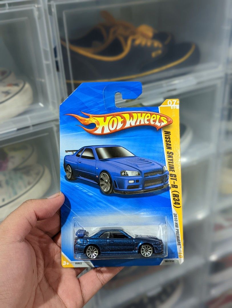 Hot wheels skyline best sale r34