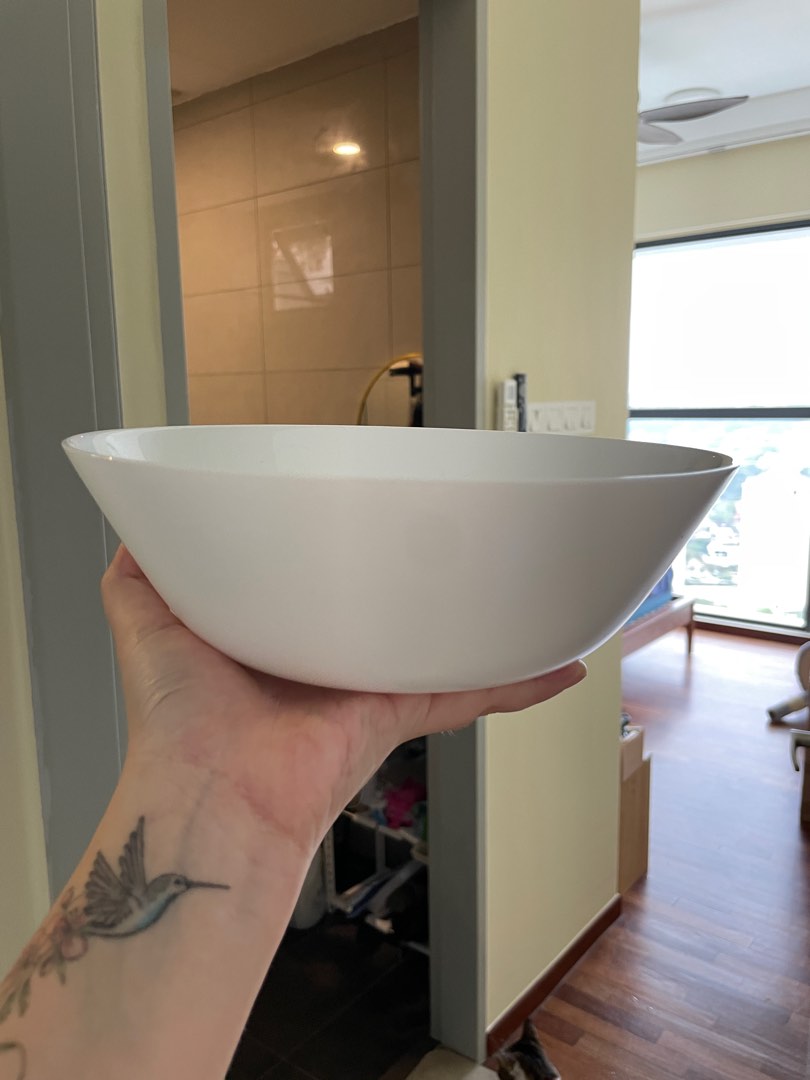 Ikea large salad bowl, Furniture & Home Living, Kitchenware & Tableware