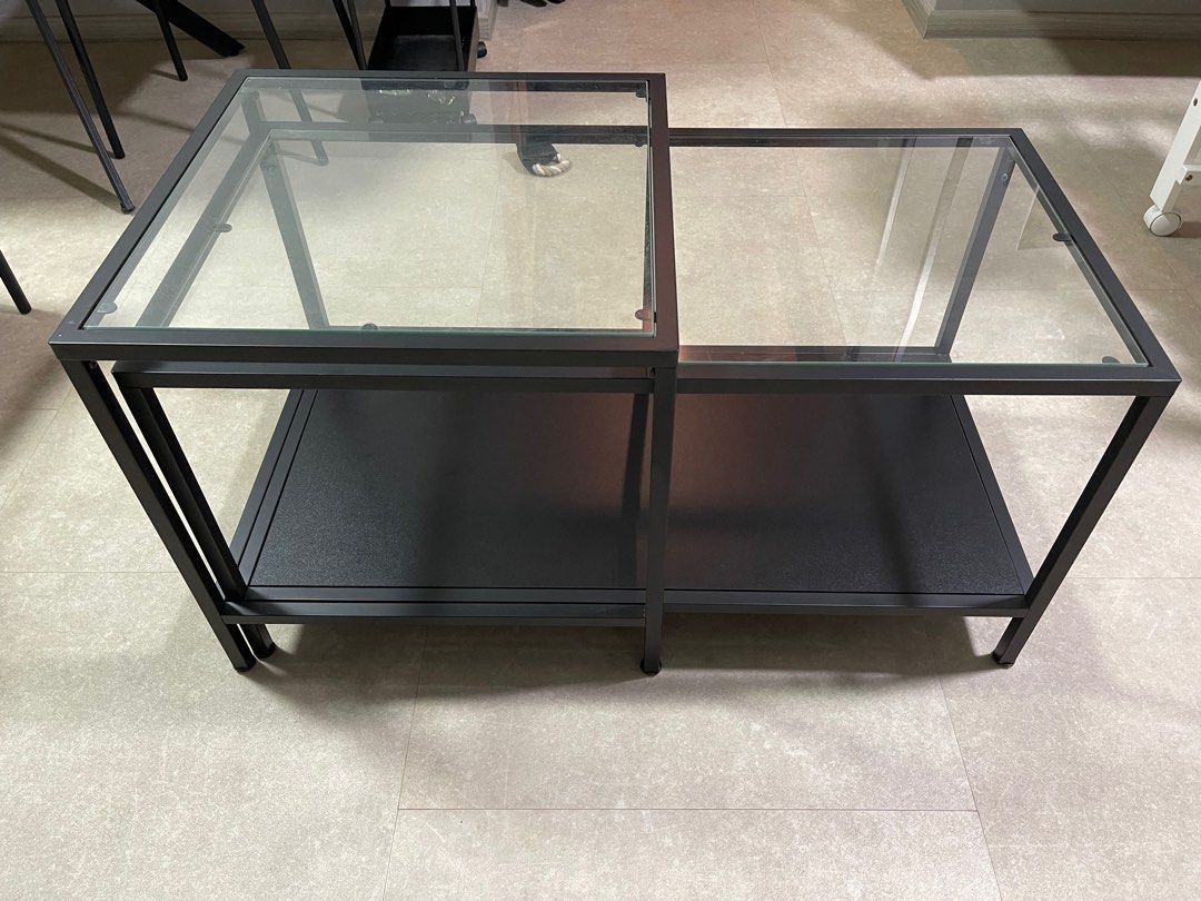 IKEA table (Category: Tables & Sets) located in Singapore. Submitted by mrolympia (Listing ID 1246891237, Image 1). Description: Rarely used IKEA table. Brand new set is selling $89, you can check it out at IKEA. I am letting go mine at $50. Self-collect at Yishun. .