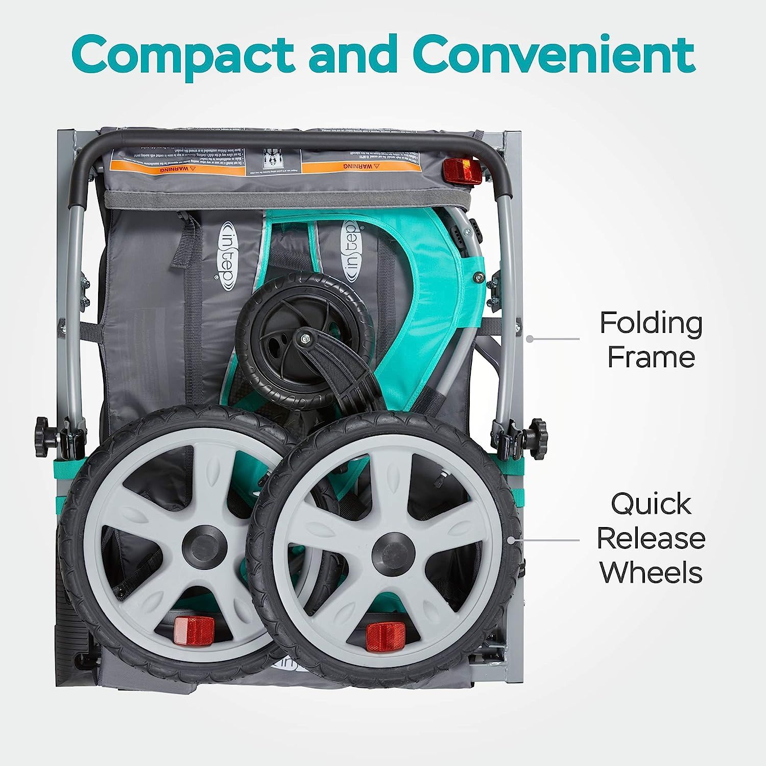 Instep take 2 discount double bicycle trailer