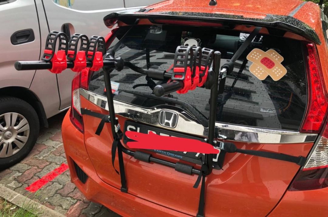 INSTOCK> Bicycle Car Rack Mounting Rear Back Bike Carrier, Hook on