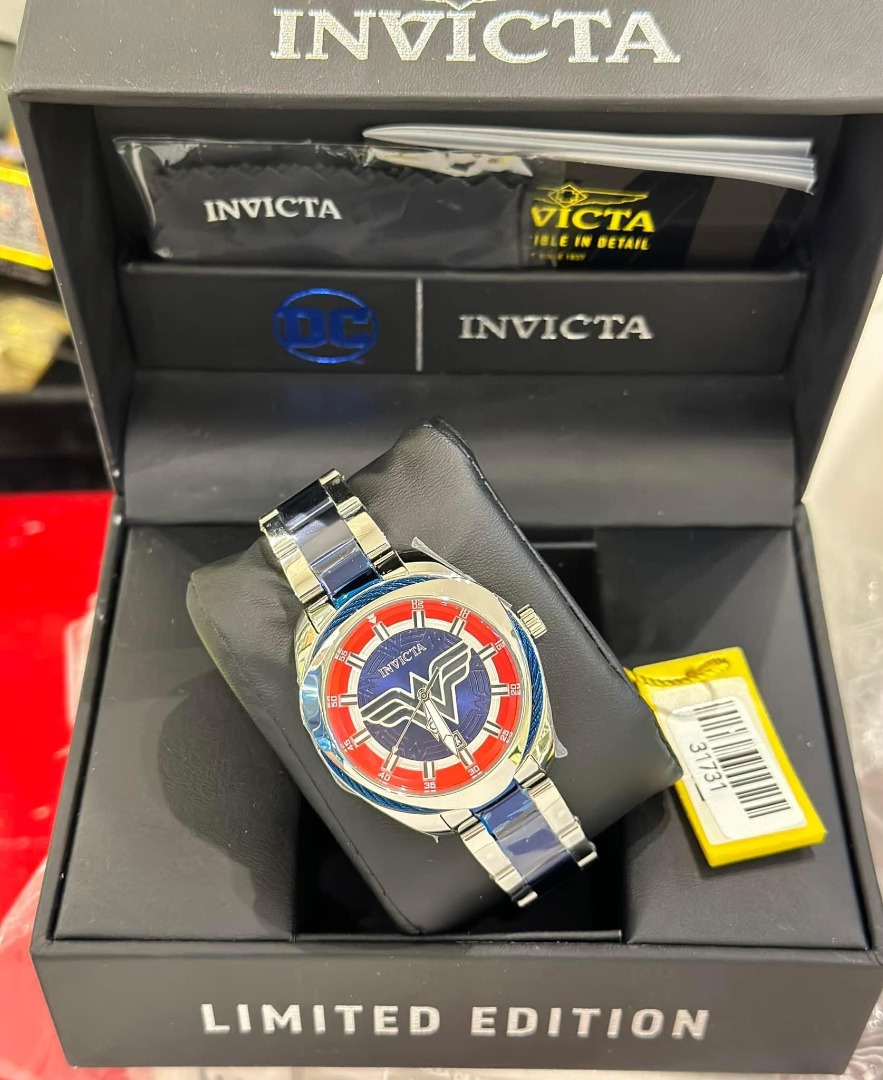 Invicta wonder woman watch limited edition on sale