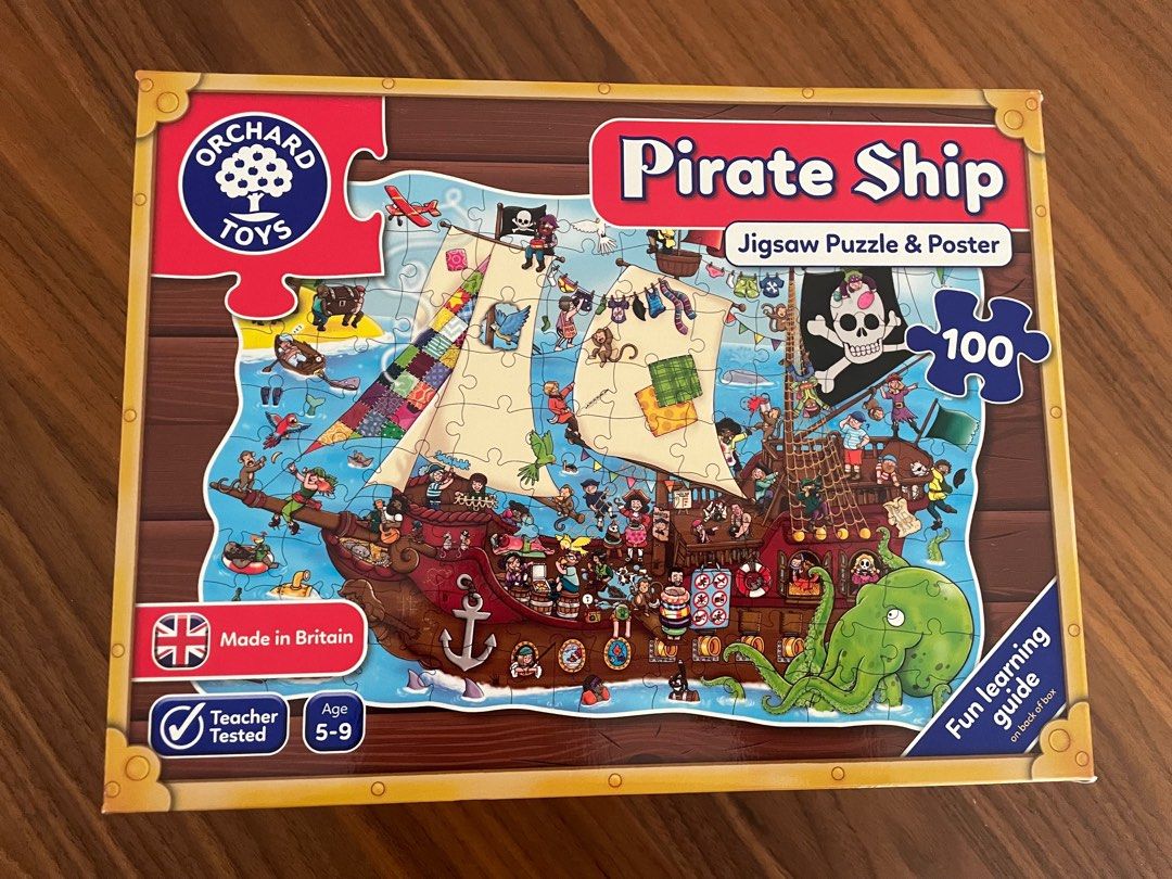 Orchard toys pirate ship jigsaw puzzle new arrivals