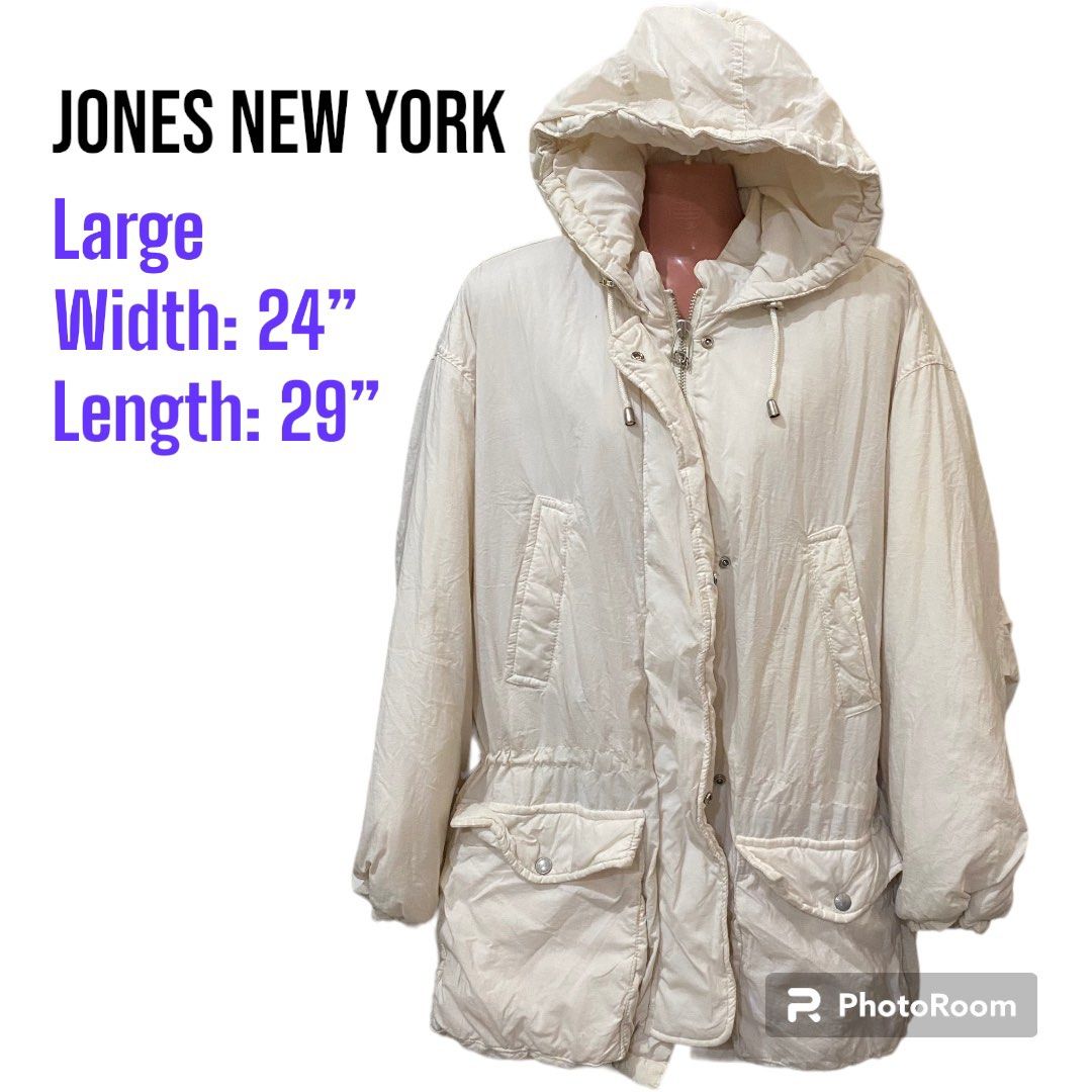 Jones new york deals hooded down jacket