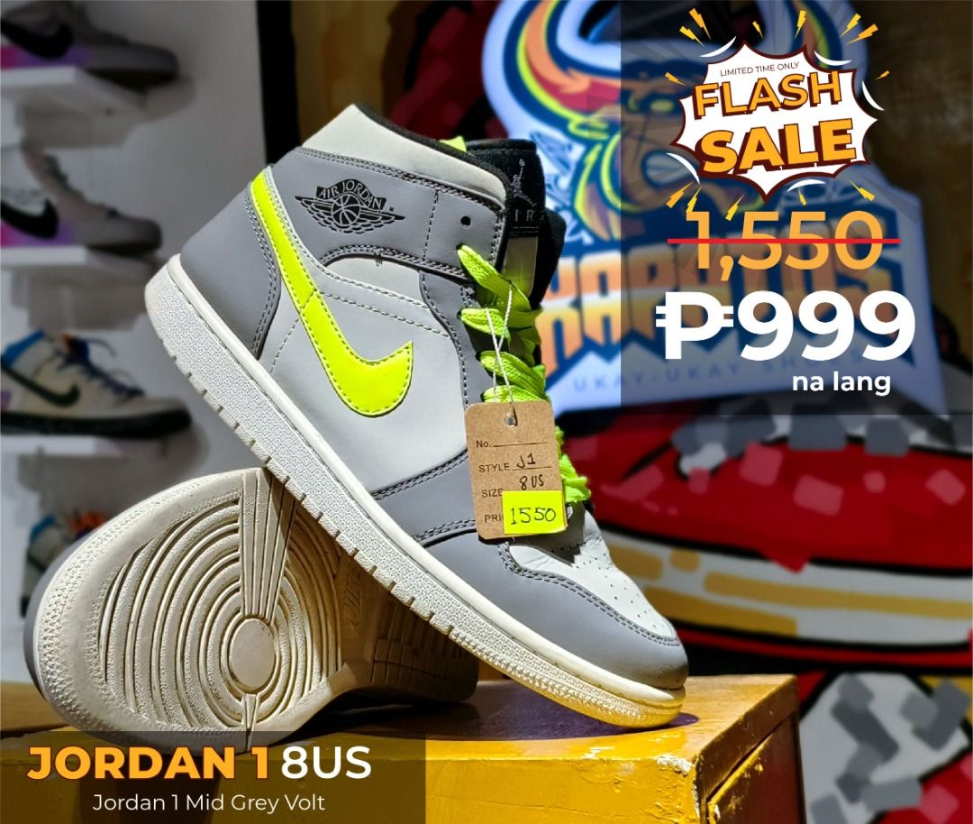 Jordan 1 grey volt outlet