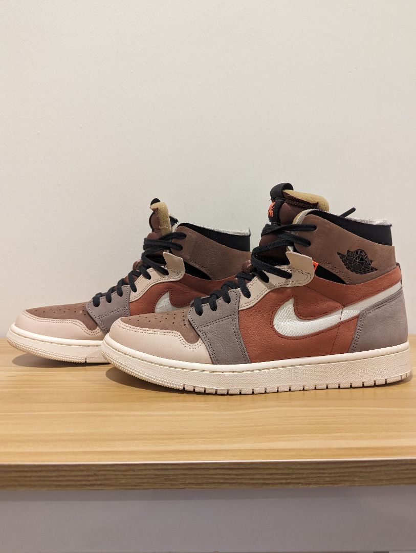 Air jordan 1 zoom air comfort canyon rust top