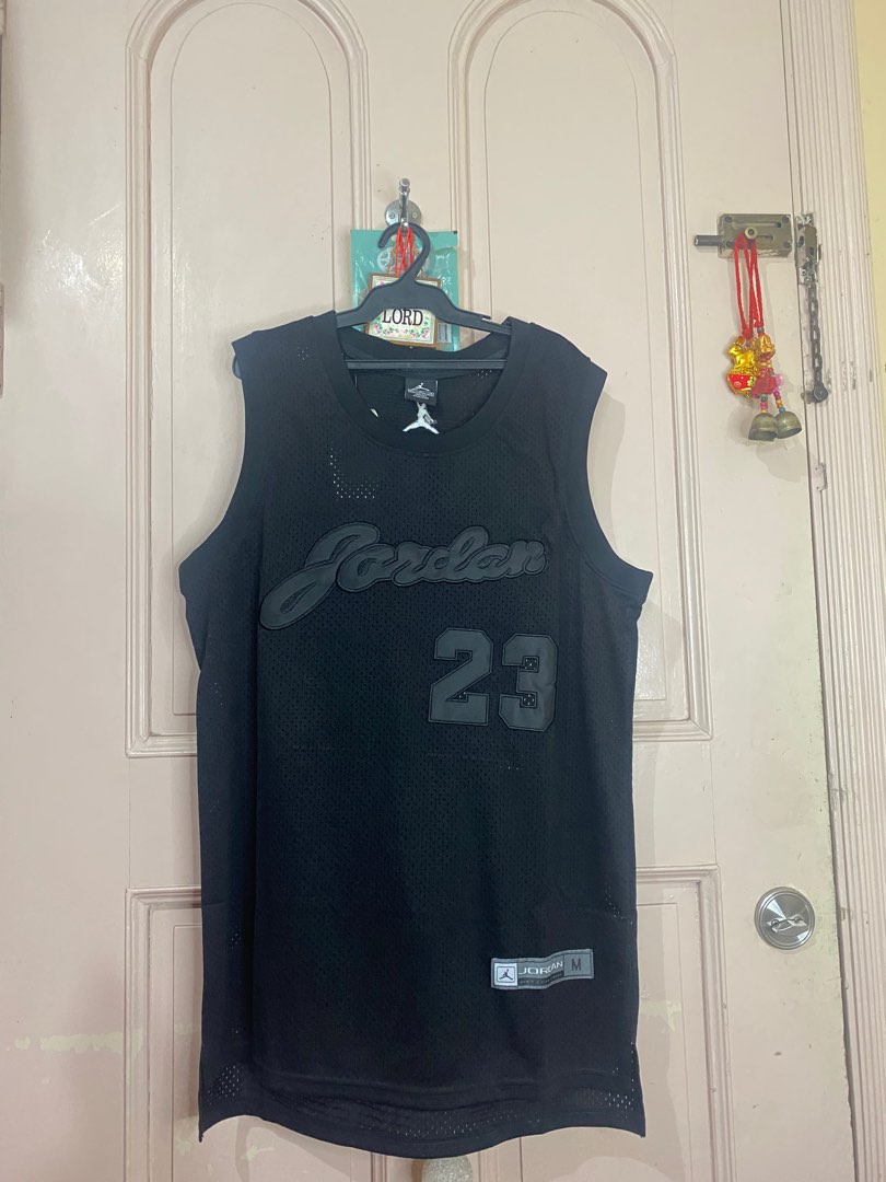 All black hot sale jordan jersey