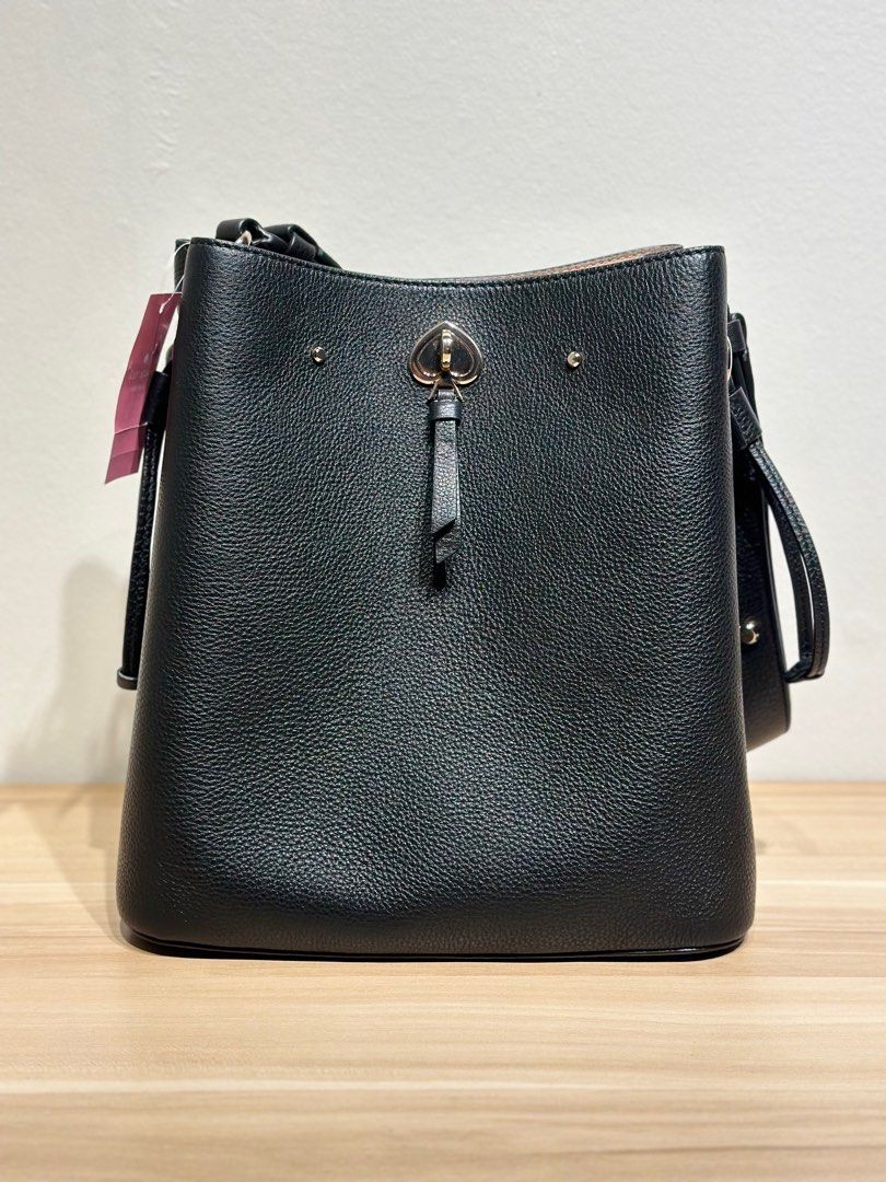 Kate Spade Large Marti Bucket Bag Black on Carousell