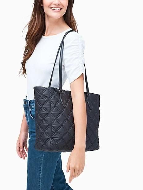 Kate spade jae outlet quilted large tote