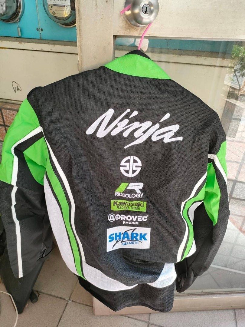 Kawasaki motorbike jacket Racing jacket Motorcycle protective