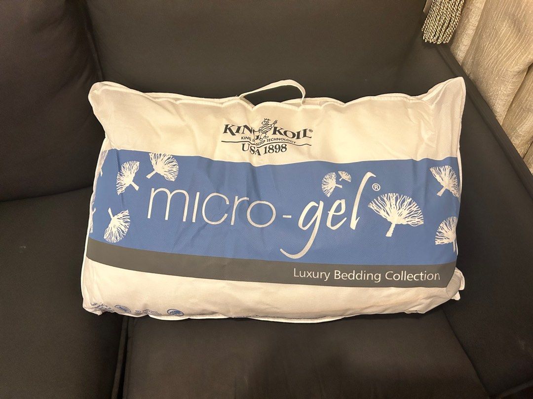 King Koil MicroGel Pillow (Super Soft), Furniture & Home Living