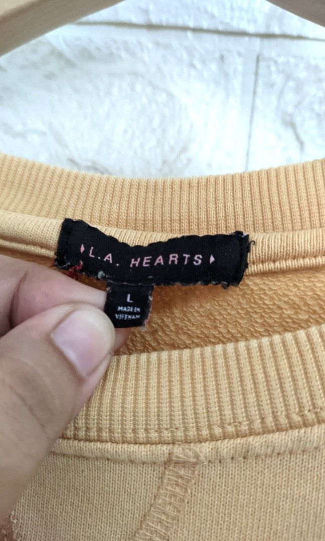 La sale hearts sweater
