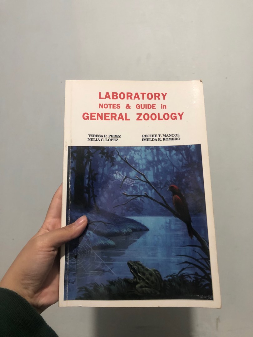 laboratory note and guide in general zoology on Carousell