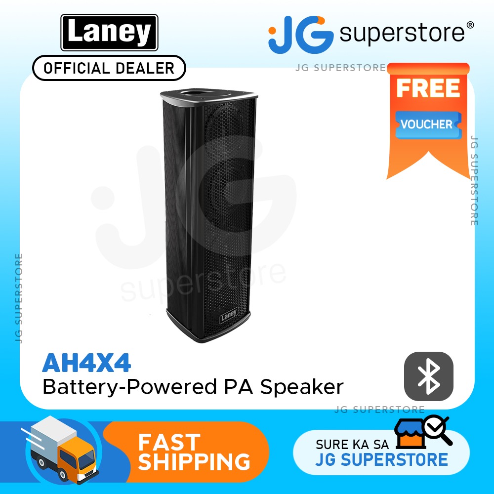 Laney PA System for Gigs, Parties and Conferences (AH4X4) JG Superstore on Carousell