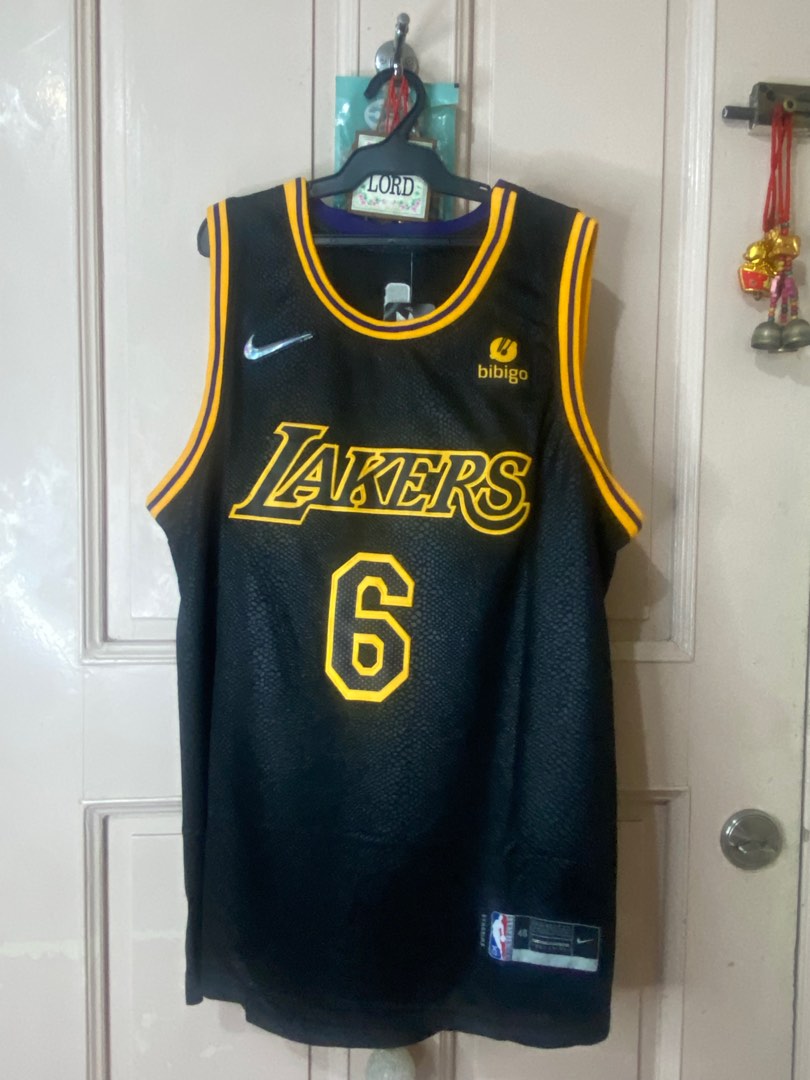 Lebron Lakers Black Jersey, Men's Fashion, Activewear on Carousell