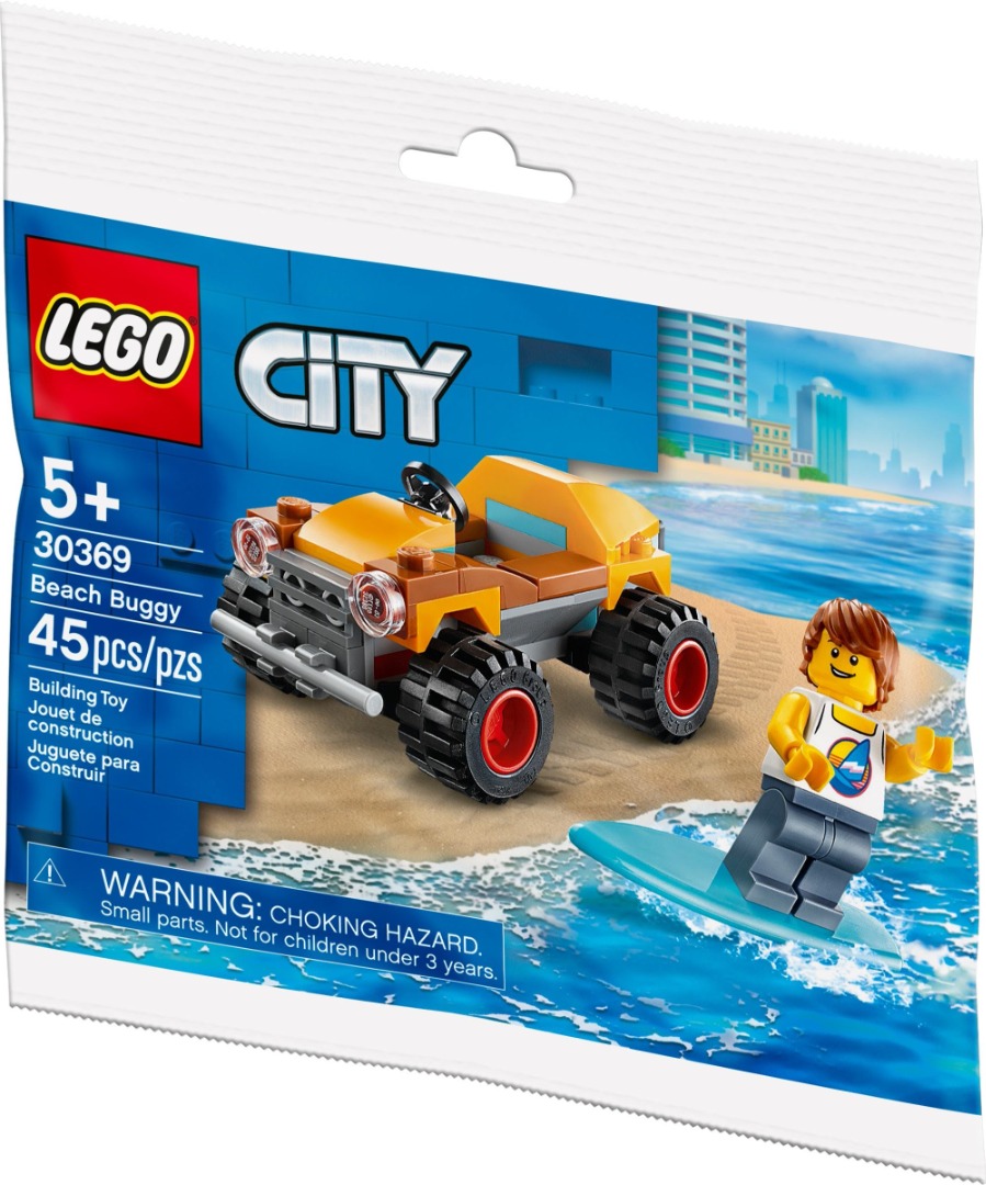 Lego 30369 Beach Buggy Polybag Lego City Polybag Limited Edition Mini