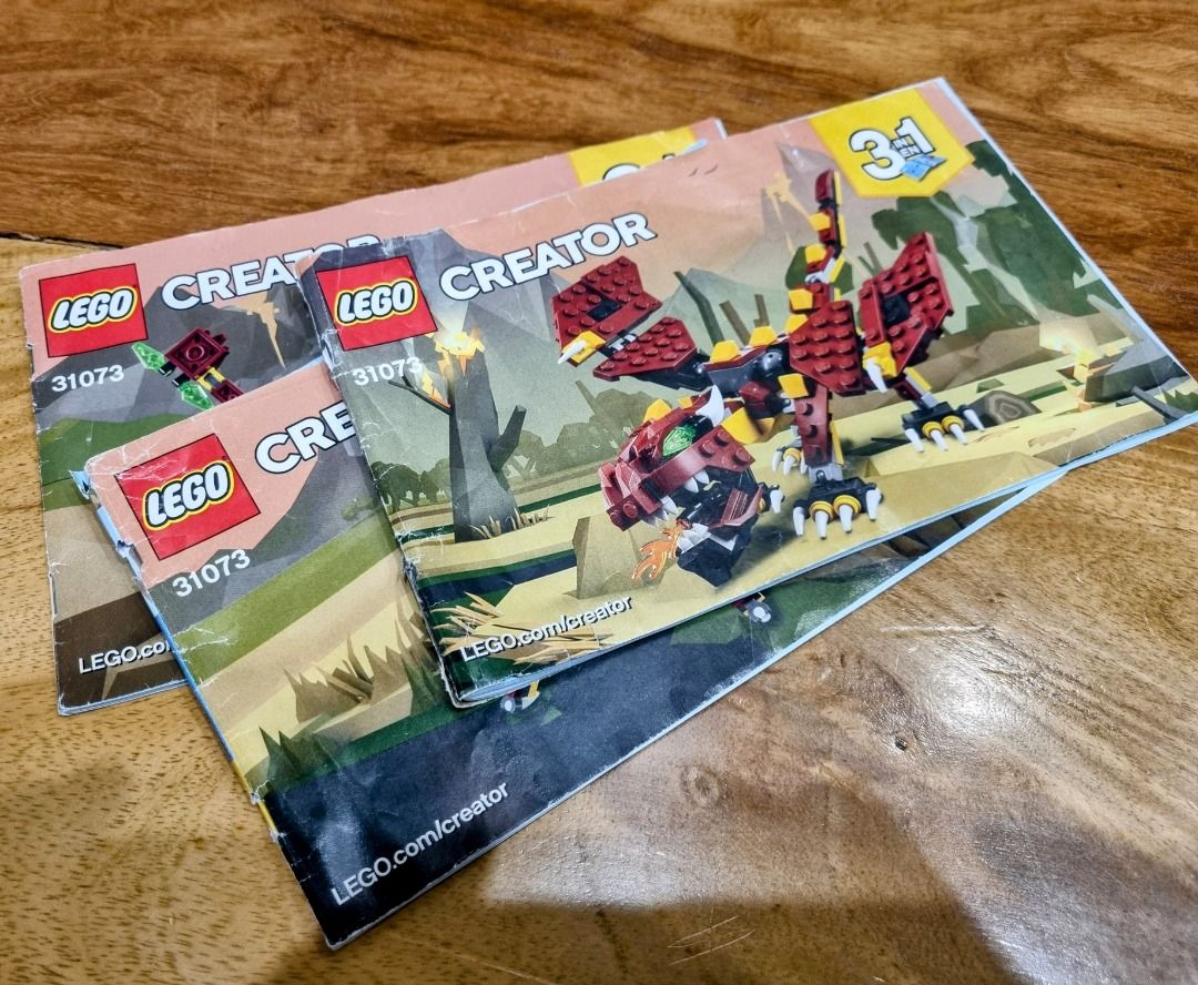 LEGO Creator 3in1 Mythical Creatures 31073, Hobbies & Toys, Toys ...