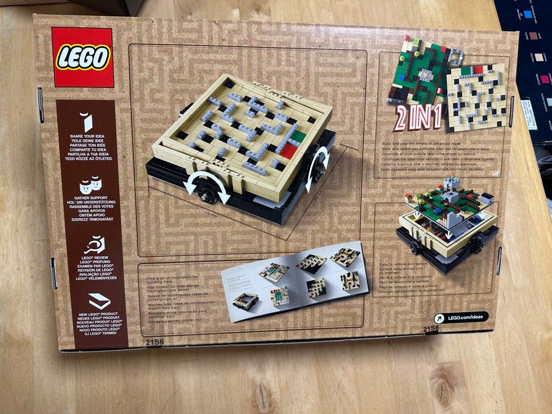 Lego ideas 21305 Lego maze Carousell