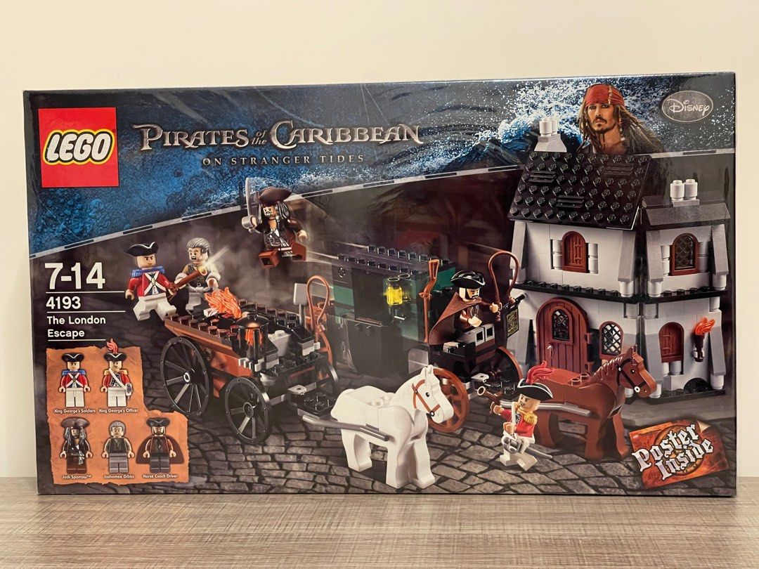 🎄 LEGO 4193 Pirates of the Caribbean The London Escape {MISB