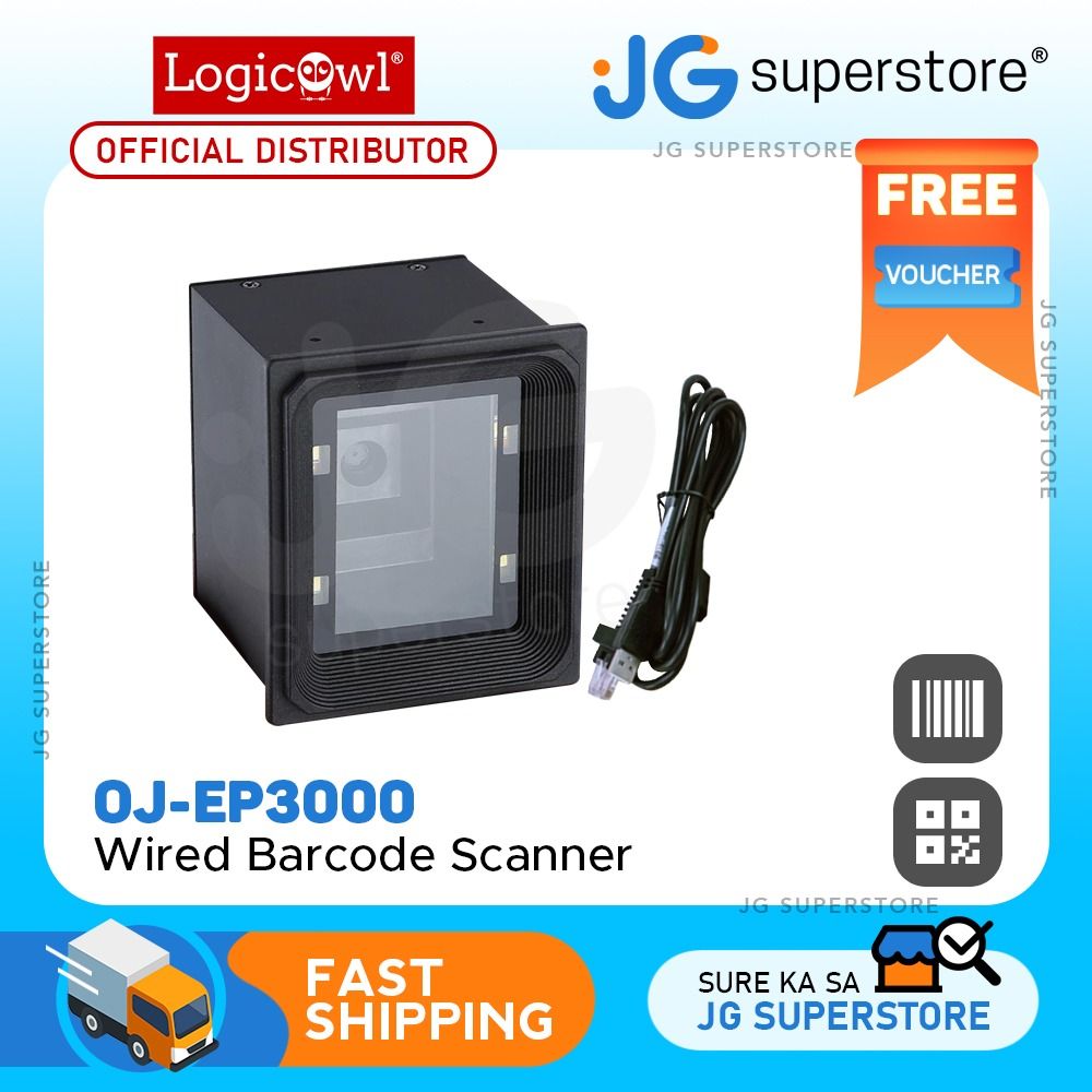 LogicOwl OJ-EP3000 High Speed Mini Embedded 1D and 2D Barcode Scanner Module QR Code USB Type | JG Superstore (Category: Other Photography Accessories) located in San Juan City. Submitted by jg.superstore (Listing ID 1246788026, Image 1). Description: █ JG Superstore █ 【Trusted Seller Since 2011】 【We Accept Any Special Order】 【Dedicated Customer Service】 【📍 】3/F Annapolis Tower, 43 Annapolis St. Greenhills San Juan - Front of Unionbank (please c
