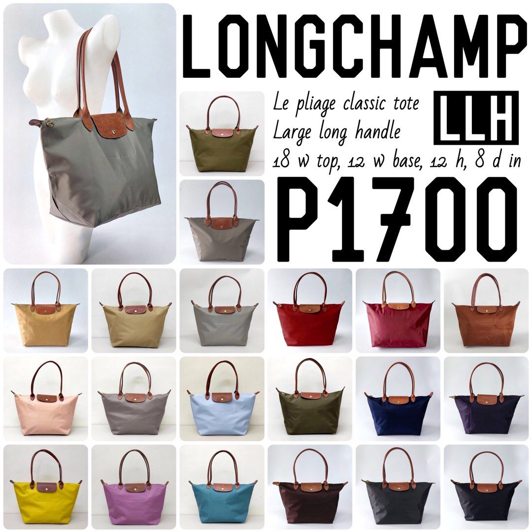 Longchamp colors list clearance