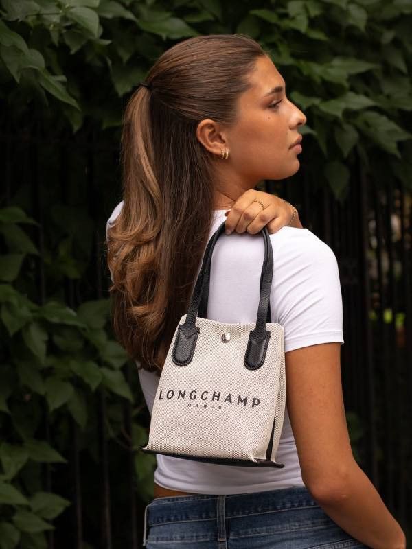 Longchamp Roseau Essential Canvas Tote