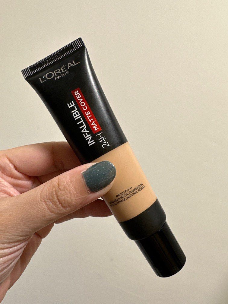 L'OREAL Infallible 24h Matte Cover - Opened, Beauty & Personal Care, Face,  Makeup on Carousell