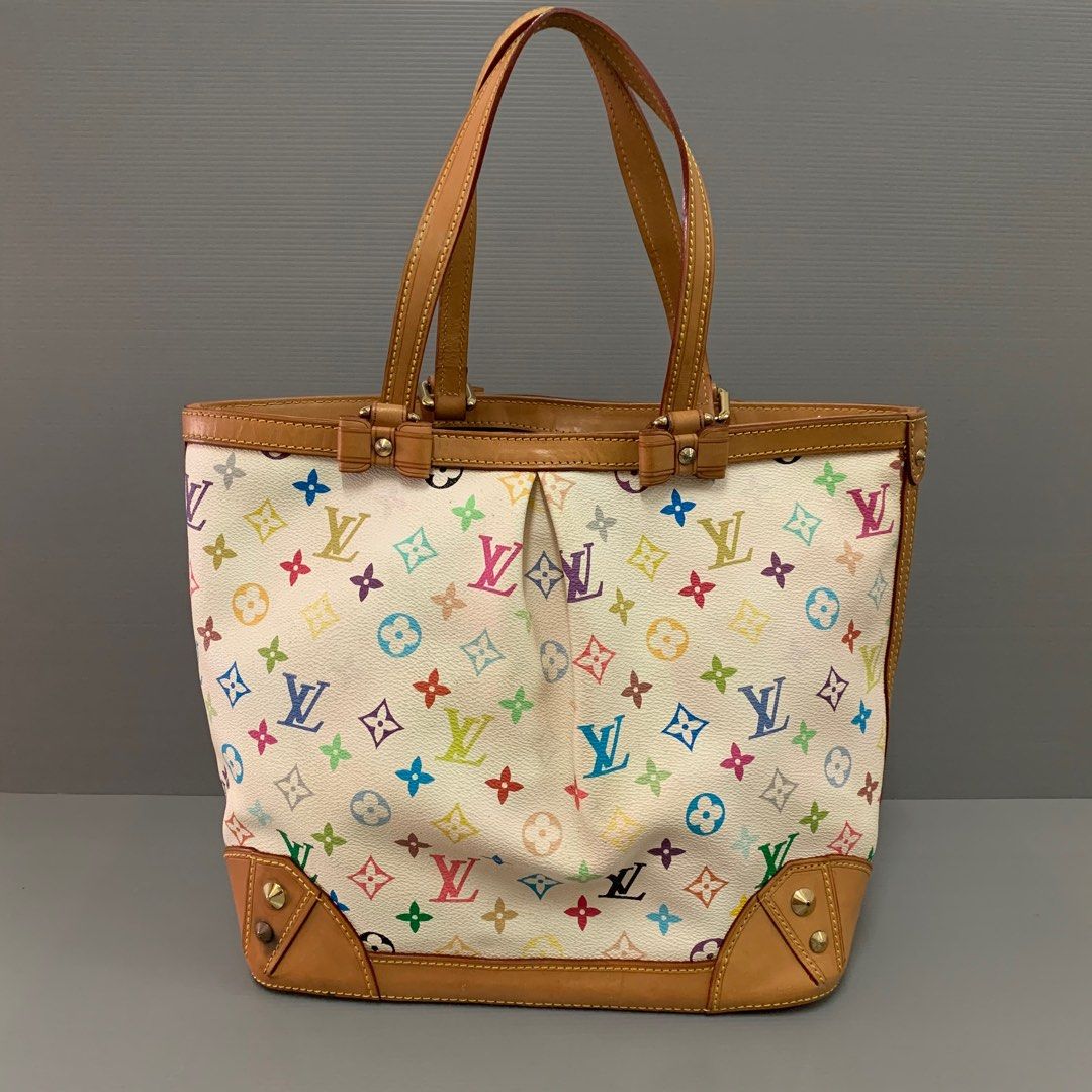 Louis vuitton multicolor tote bag, Luxury, Bags & Wallets on Carousell