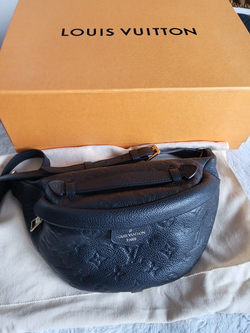 Louis Vuitton Black Monogram Bum Bag