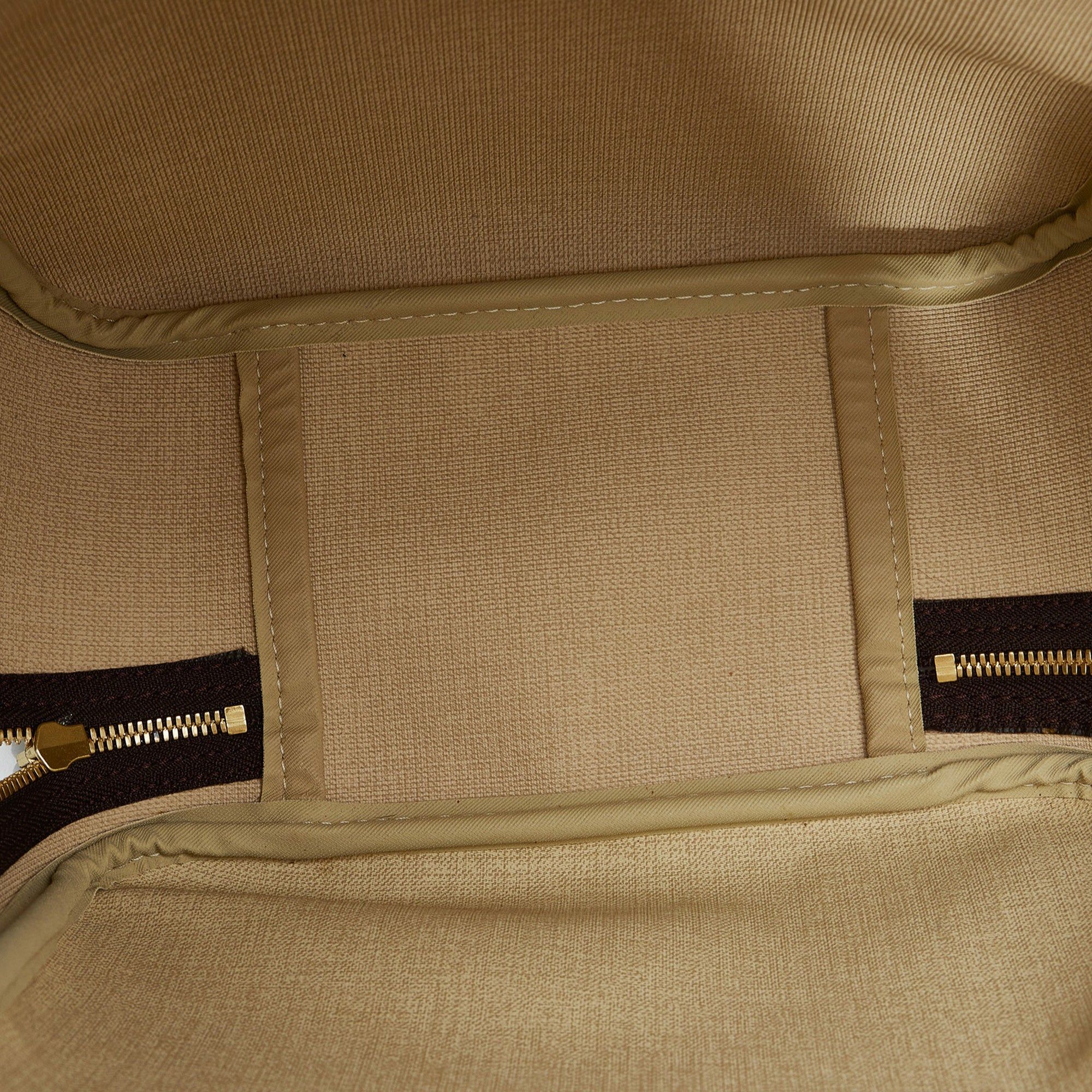 Excursion Top handle bag in Monogram Coated Canvas, Gold Hardware