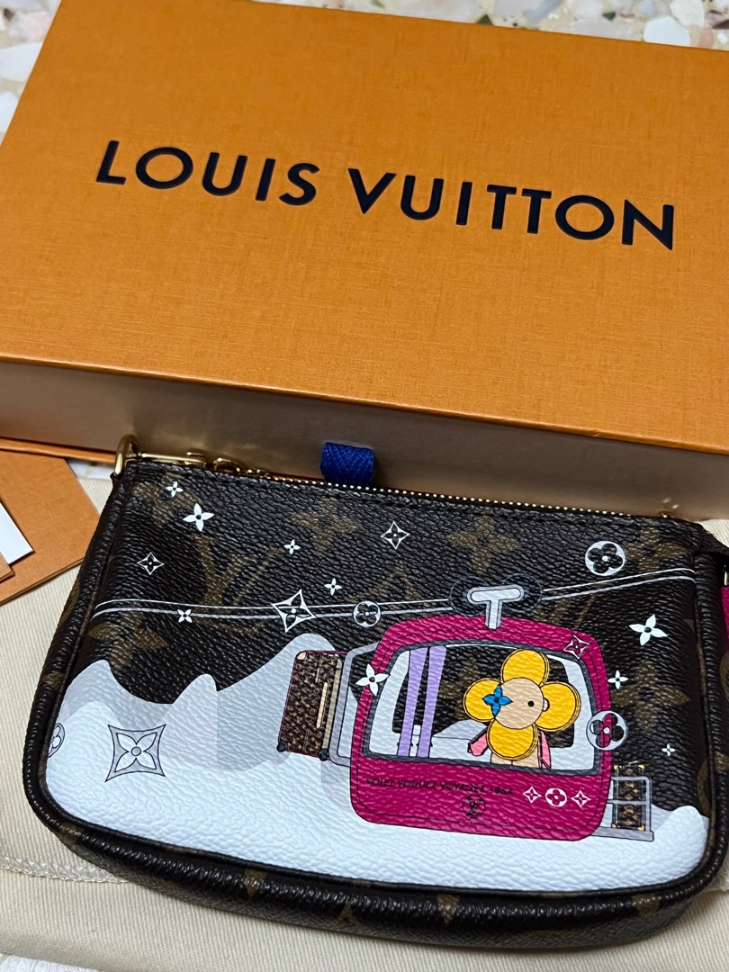 Louis Vuitton Mini Pochette Christmas Animation 2019, Luxury, Bags &  Wallets on Carousell